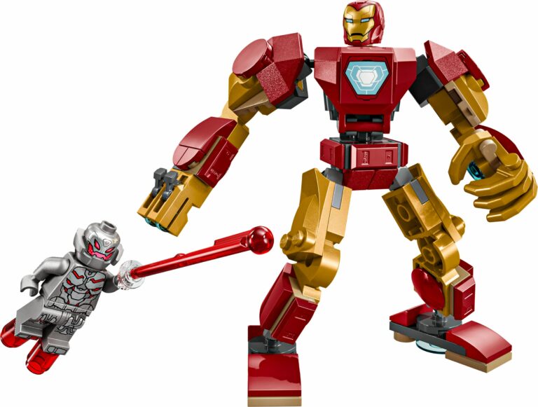 Iron Man mecha vs. Ultron