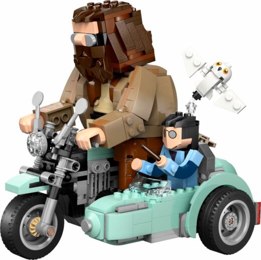 Hagrid en Harry's rit op de motor