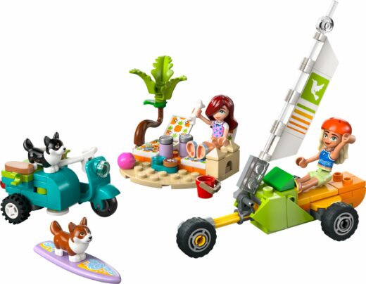 LEGO Surf- en scooterplezier met de honden 42641