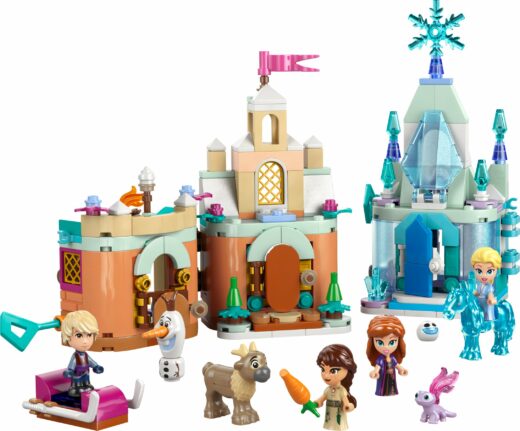 Mini kasteel van Arendelle en Elsa's ijspaleis
