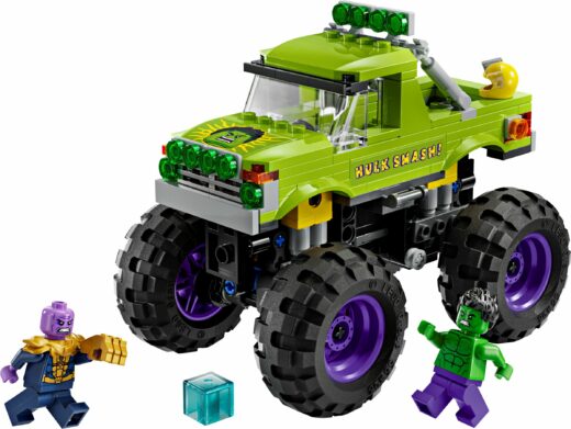 De Hulk truck vs. Thanos