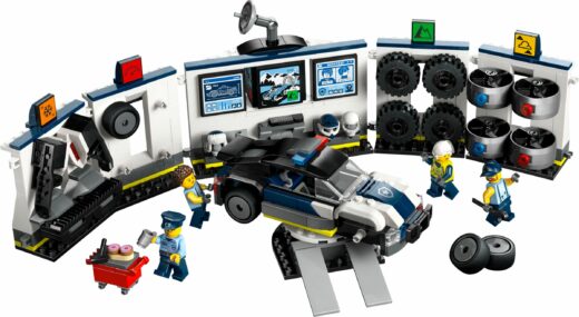 Garage voor politieauto's