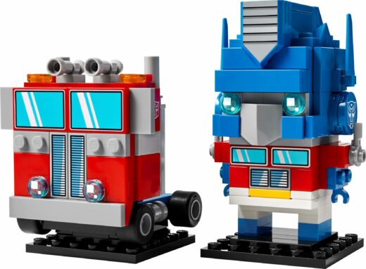 Optimus Prime robot en voertuig