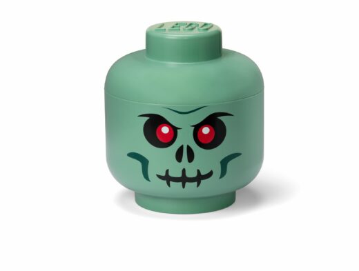 Groot skeletopberghoofd - groen