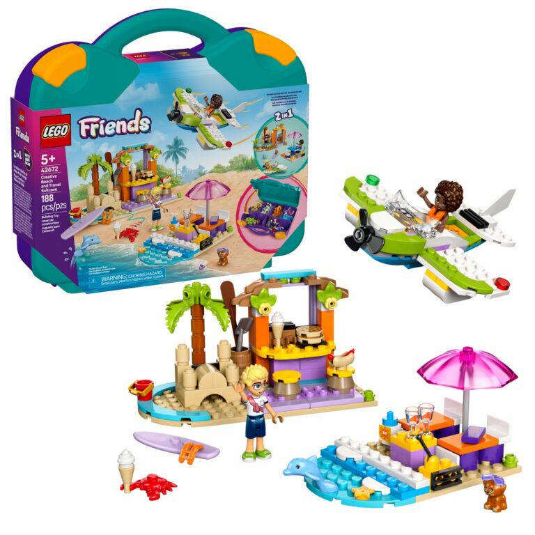 Creatieve strandkoffer