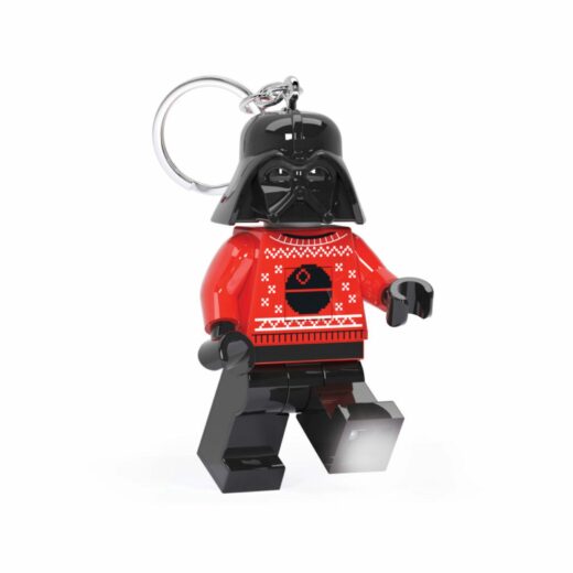 Darth Vader in kersttrui sleutellampje