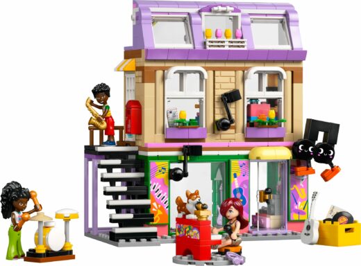 LEGO Muziekwinkel en appartement 42653
