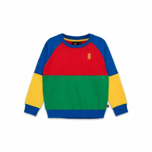 Sweatshirt met kleurvlakken voor kinderen