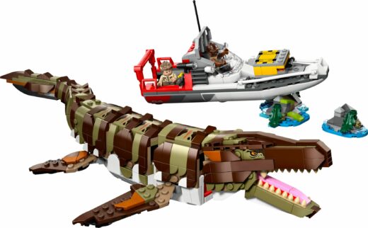 Bouwbare Mosasaurus bootmissie