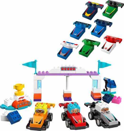 F1 team racewagens en coureurs