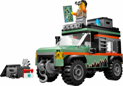 4x4 terreinwagen voor in de bergen