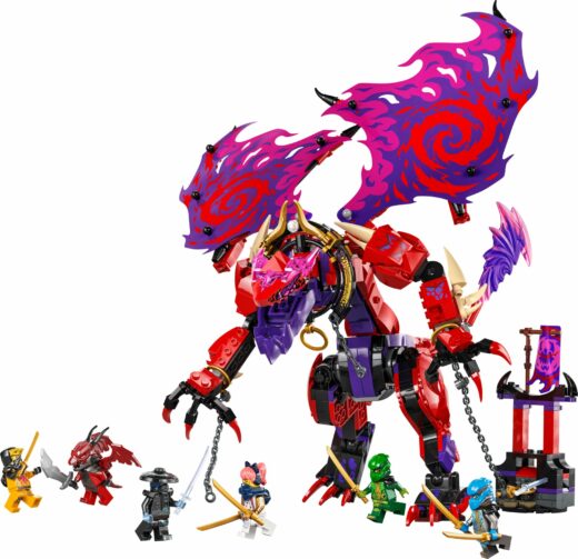 LEGO Bliksemtand Draak van Chaos 71832