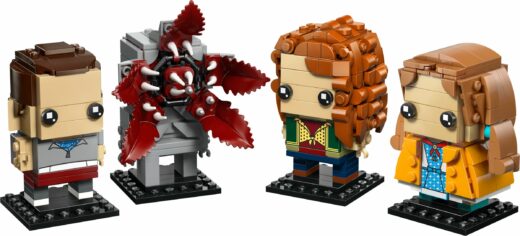 Elf, Max, Demogorgon en Holly figuren