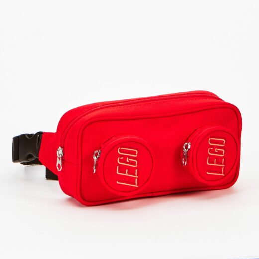Heuptasje in de vorm van een steen - rood