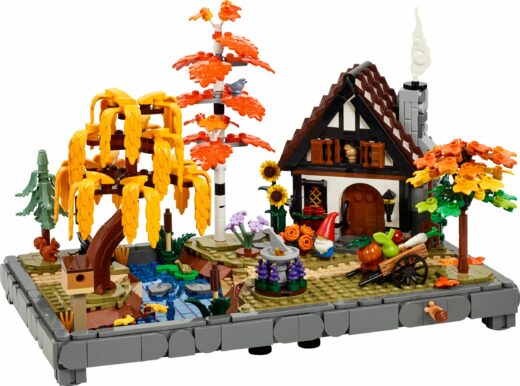 Herfsttuin met cottage