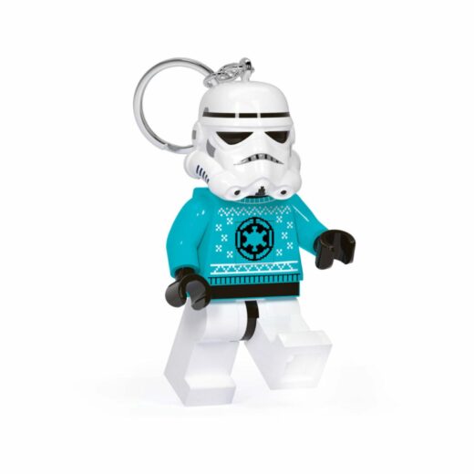 Stormtrooper in kersttrui sleutellampje