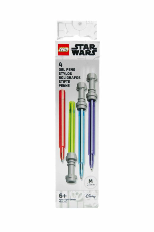 Lichtzwaard-gelpennen - set van 4