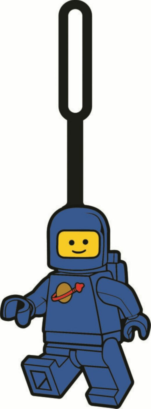 Bagagelabel astronaut - blauw