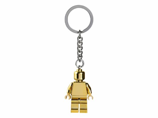 LEGO gouden minifiguursleutelhanger