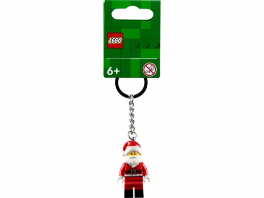 Kerstman sleutelhanger