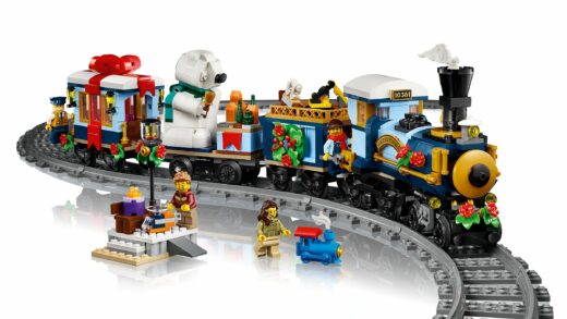 Feestelijke kersttrein