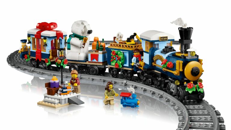Feestelijke kersttrein