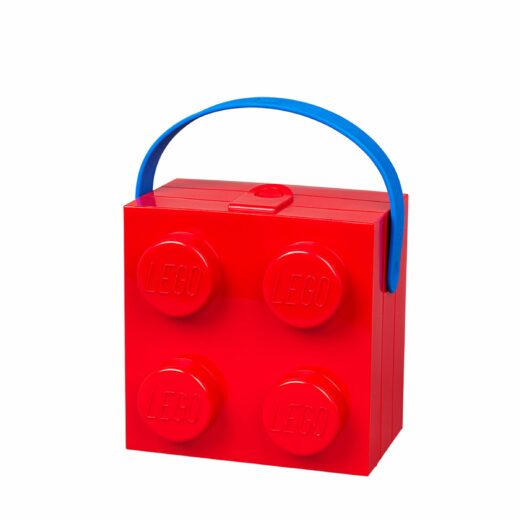 Doos met handvat - rood