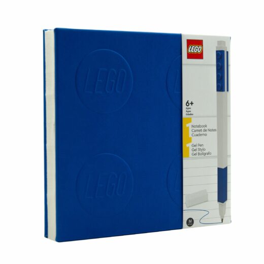 Notitieboekje met gelpen - blauw