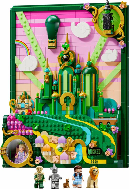 Emerald City muurkunst