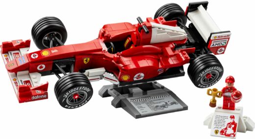Ferrari F2004 en Michael Schumacher