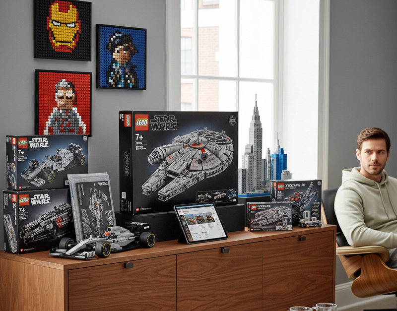 LEGO verzamelen en displaysets