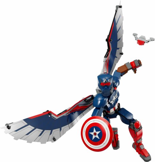 LEGO Nieuwe Captain America bouwfiguur 76296