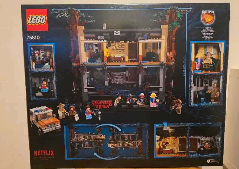 LEGO Stranger Things The Upside Down 75810 achterkant