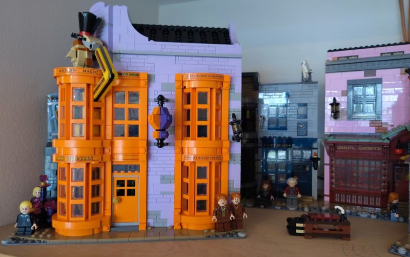 LEGO Diagon Alley 75978 straatopstelling