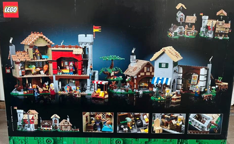 LEGO Medieval Town Square 10332 gebouwen