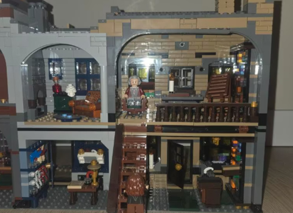 LEGO Wegisweg 75978 als display