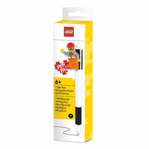 Penvriend gelpen met minifiguur - zwart