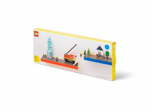 Wandplank blauw
