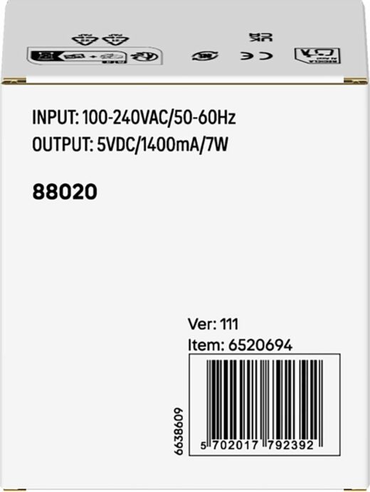 USB stroomadapter