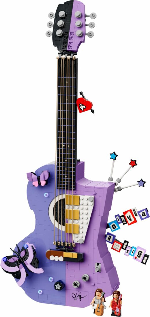 Olivia Rodrigo's dubbele gitaar