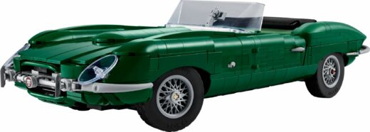 LEGO Icons Jaguar E-Type 11381 in klassieke groene uitvoering