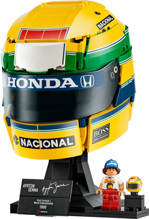 LEGO Helm van Ayrton Senna