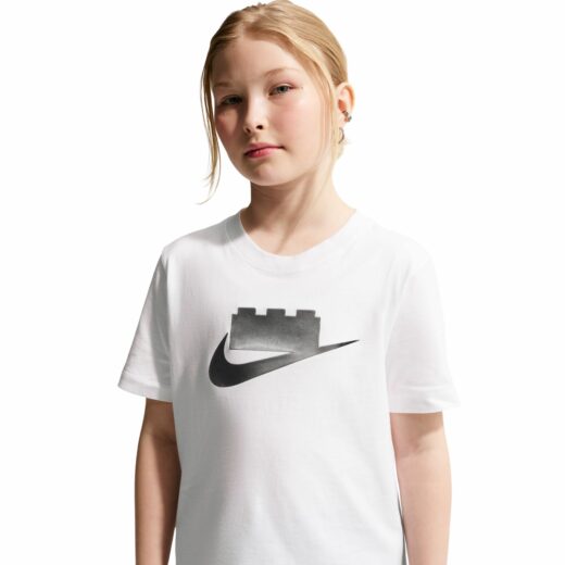 Nike x LEGO collectie T-shirt voor oudere kinderen - wit