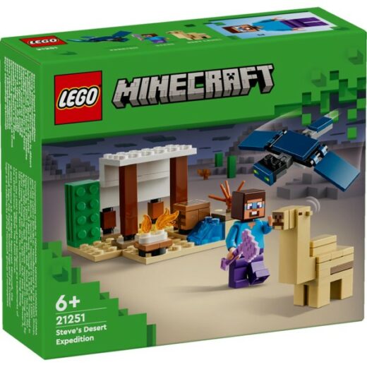 LEGO Minecraft Steve's woestijnexpeditie 21251