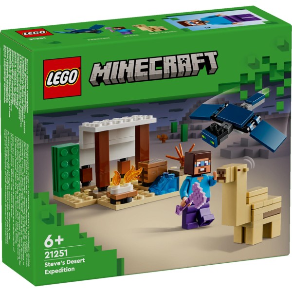 LEGO Minecraft Steve's woestijnexpeditie 21251