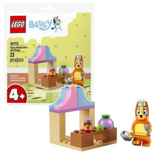 LEGO Bluey Chic restaurant met Bingo 30713