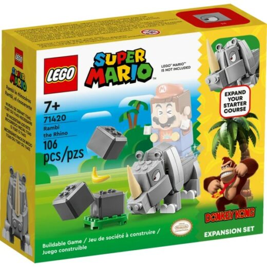 LEGO Super Mario Rambi de neushoorn 71420