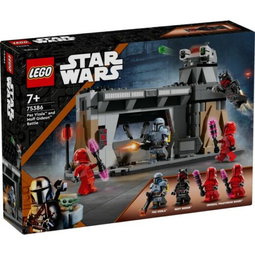 LEGO Star Wars Paz Vizsla en Moff Gideon duel 75386