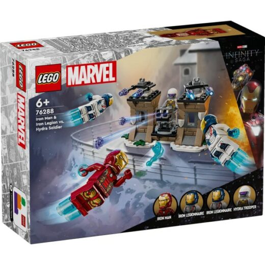 LEGO Marvel Iron Man en Iron Legion vs. Hydra soldaat 76288